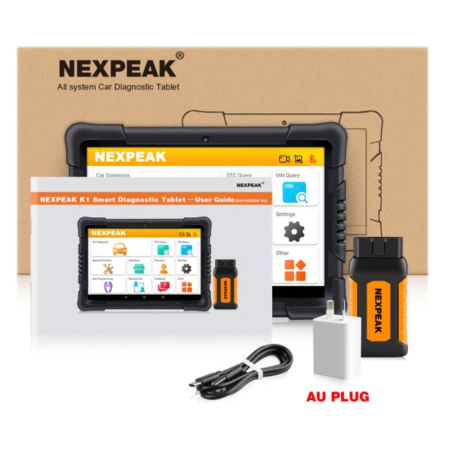 NEXPEAK OBD2 Scanner K1 PRO ABS Airbag Oil Reset EPB DPF Car Diagnostic Tool  for Perodua for Proton Car Automotive Scanner