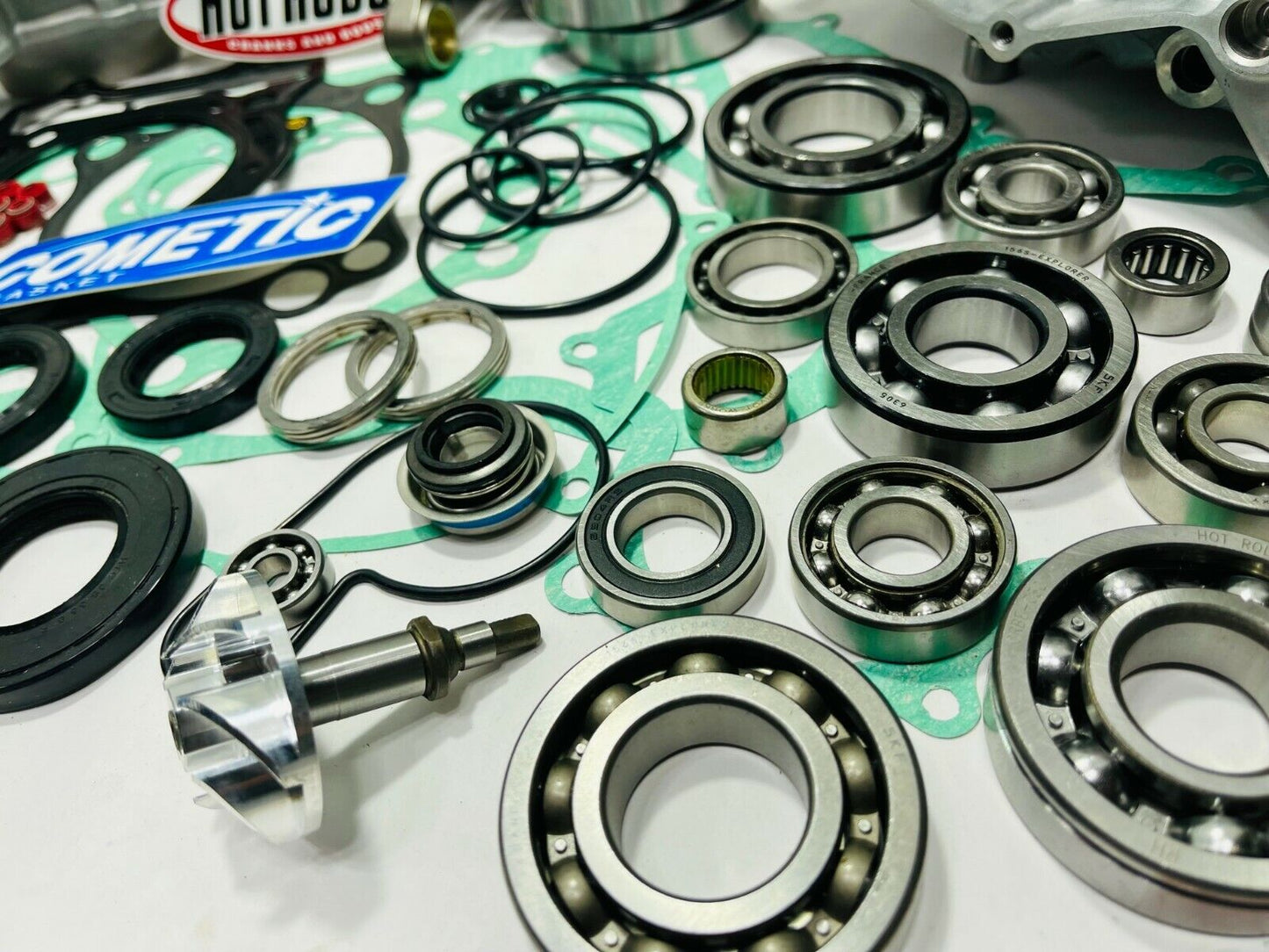 YFZ450R YFZ 450R 450X Crank Cases Case Complete Rebuilt Motor Engine Rebuild Kit